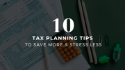 tax planning tips