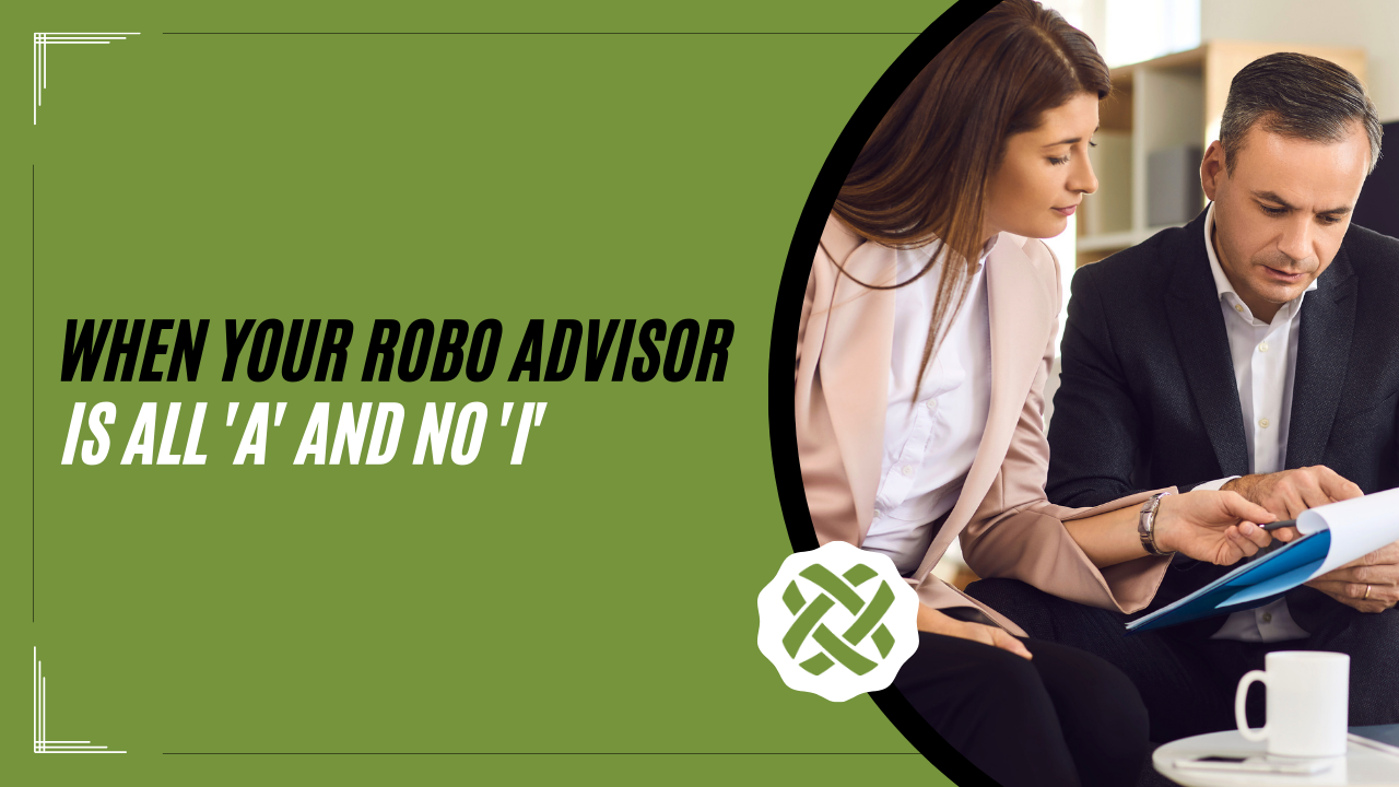 When Your Robo Advisor is all 'A' and no 'I'